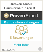 Hamkon GmbH - Proven Exptert - Kundenbewertungen